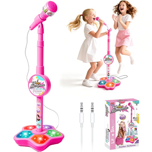 Kids microphone and stand - kids,