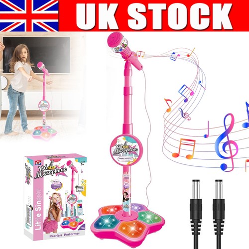 Kids microphone and stand - and,