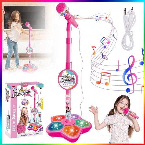 Kids microphone stand - microphone,