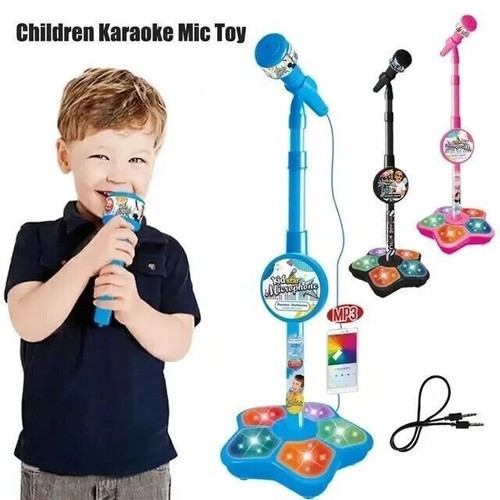 Kids microphone with stand - with,