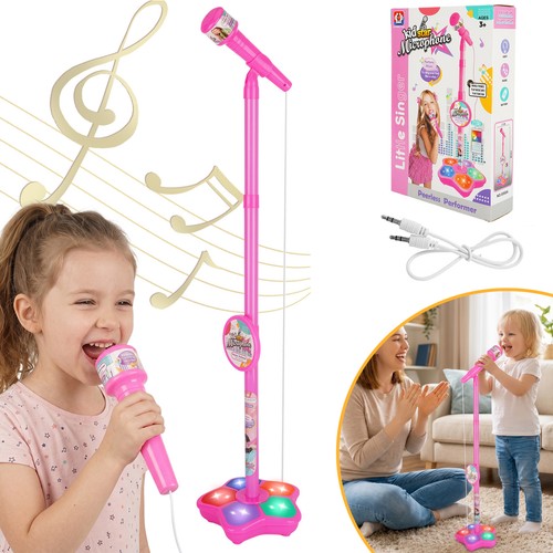 Kids star microphone stand - microphone,