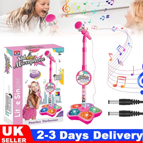 Kids microphone and stand - and,