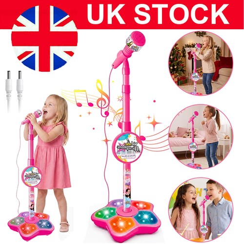 Kids microphone with stand - with,